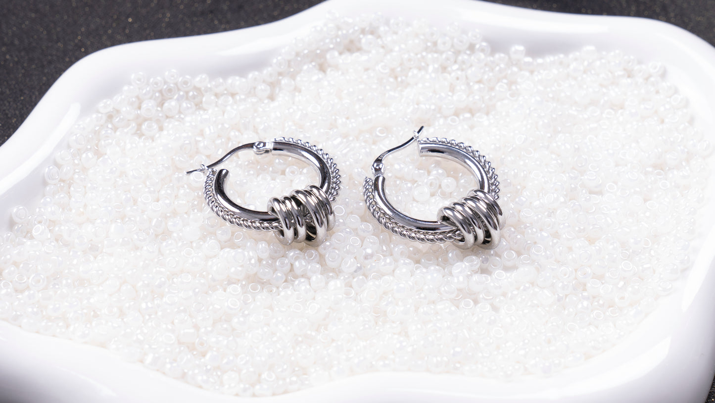 BOUCLES D'OREILLES VÎN