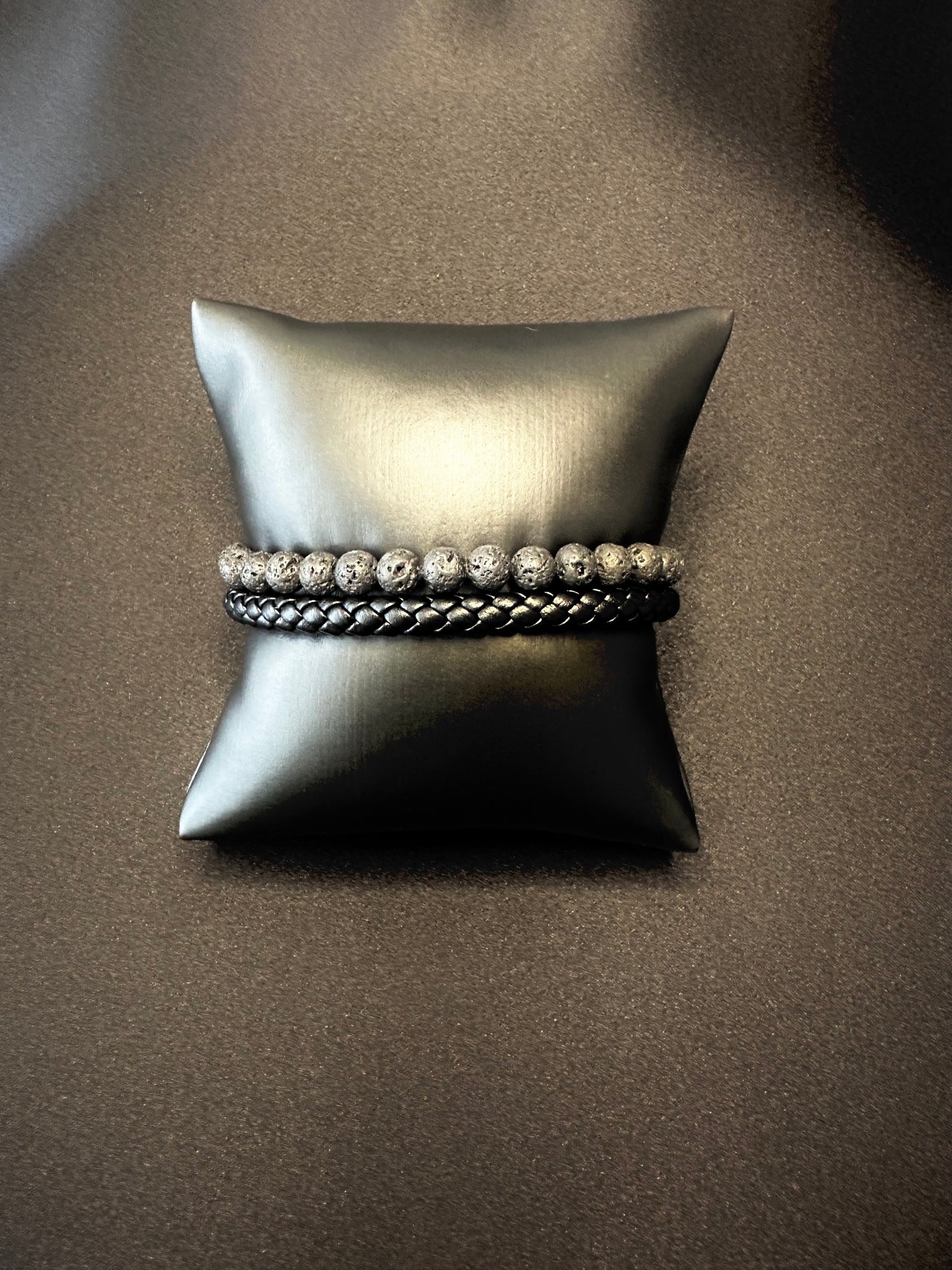 Bracelet homme acier inoxydable couleur noir Avjîn Paris Pirzan