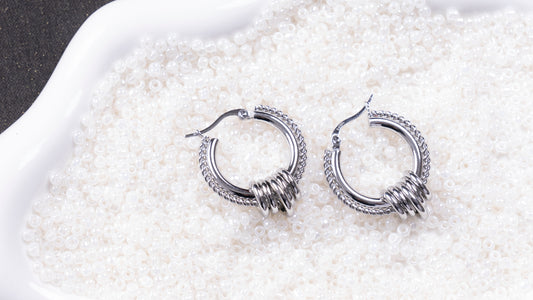 BOUCLES D'OREILLES VÎN