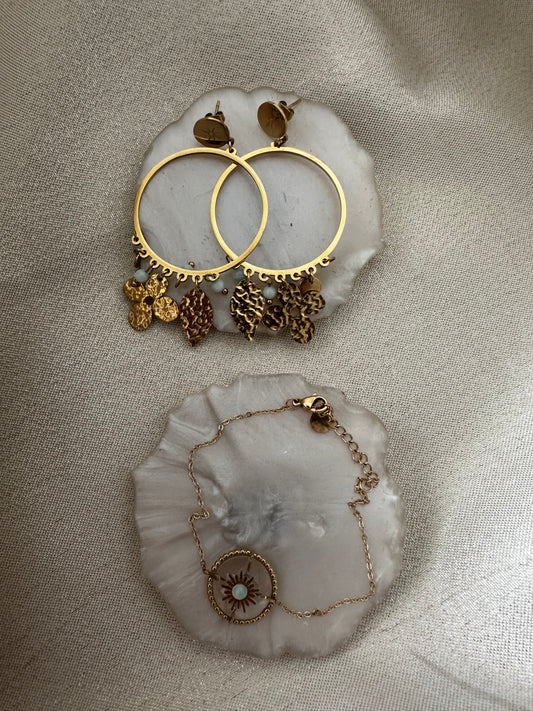 Image - Avjin Paris - Bijoux en acier inoxydable - Spassiba - assemblé, collier, bague, bracelet, boucles d'oreilles