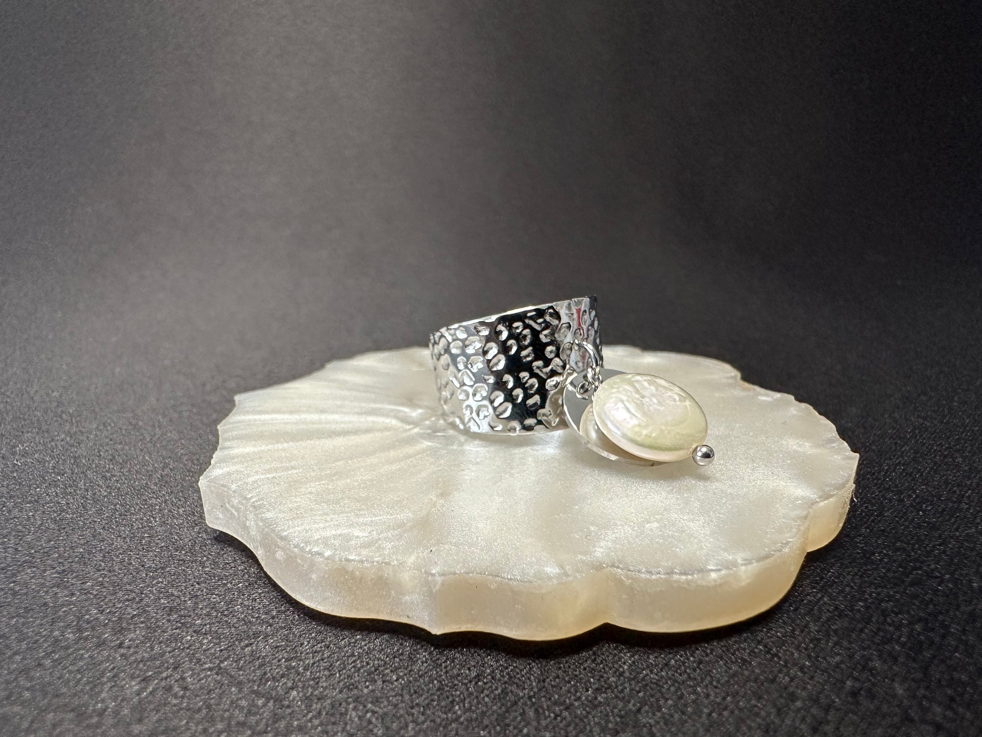 Bague femme acier inoxydable avec medaille couleur argent Avjîn Paris Mori