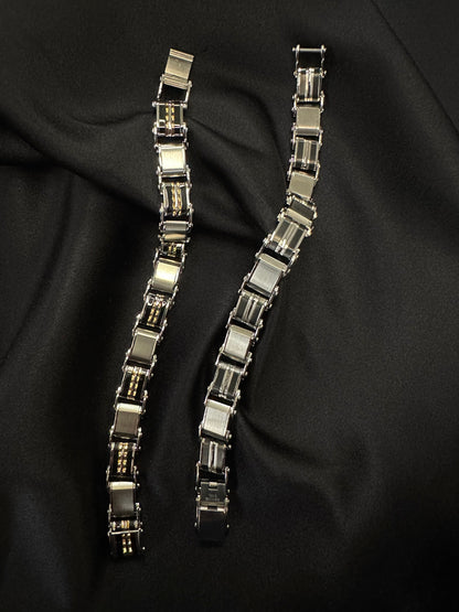 BRACELET CÊWÎ - GOLD & DARK